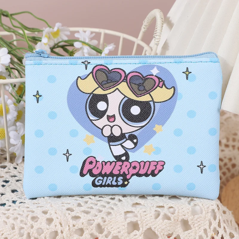 Cartoon Coin Purse PU Leather Zipper Wallet- Colour: 12